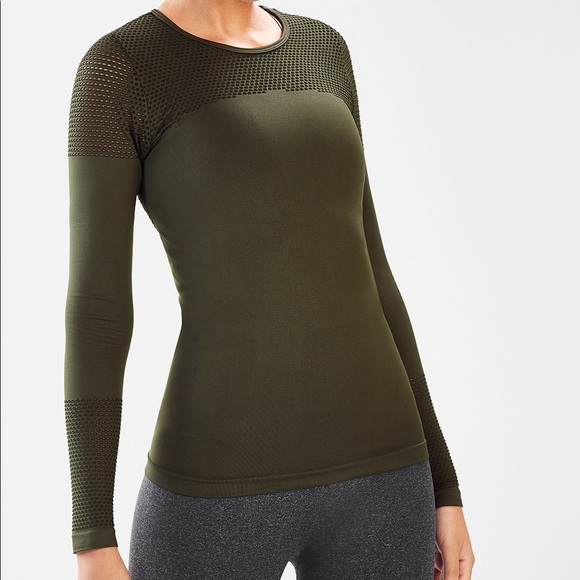Fabletics Tops - Fabletics Musetta Seamless Long-Sleeve Top